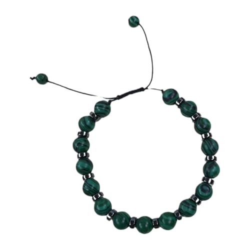 Naturstein-Armband, modische Stein-Armbänder – natürliche Perlenarmbänder für Frauen, stilvolles Stein-Perlenarmband, Schmuckanhänger von Generisch