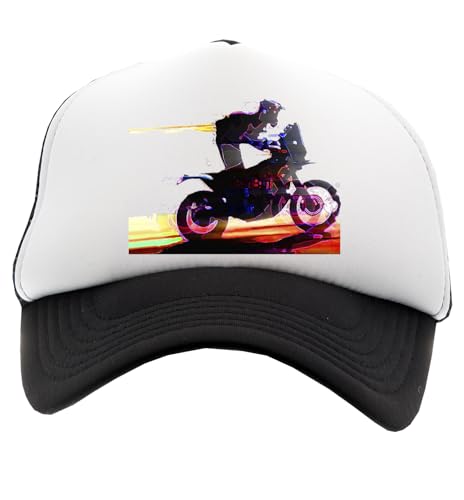 Neon-Motorrad Kappe Baseball Unisex Kinder des Jungen Mädchens Einstellbar Cap Unisex Boy's Girl's von Generisch