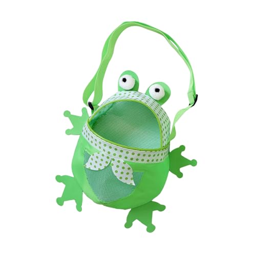 Netz-Strandtasche, Kinder-Muschel-Sammeltasche – tragbare Froschform, verstellbare Tragetasche für Urlaub, Mädchen, Reisen, Outdoor, , zum Sammeln von Kindermuscheln, Schal, Refer to description Netz-Strandtasche, Kinder-Muschel-Sammeltasche – tragbare Froschform, verstellbare Tragetasche für Urlaub, Mädchen, Reisen, Outdoor, , zum Sammeln von Kindermuscheln, Schal, Refer to description von Generisch