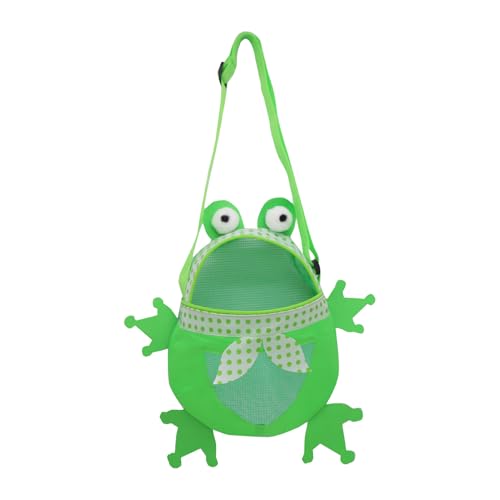 Netz-Strandtasche | Kinder-Muschel-Sammeltasche | tragbare, verstellbare Tragetasche in Froschform für Reisen, Mädchen, , Kinder, Muscheln, Outdoor, Urlaub, Sammeln, Schal, Refer to description Netz-Strandtasche | Kinder-Muschel-Sammeltasche | tragbare, verstellbare Tragetasche in Froschform für Reisen, Mädchen, , Kinder, Muscheln, Outdoor, Urlaub, Sammeln, Schal, Refer to description von Generisch