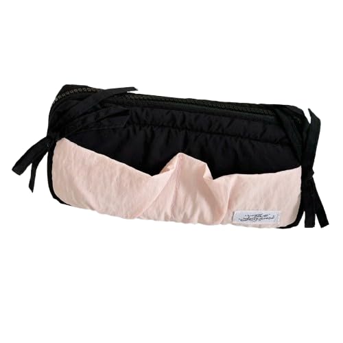 Niedliche Bleistift Tasche, Mädchen ästhetischer Reiß Verschluss Stift Beutel Schul bedarf Make-up Tasche von Generisch