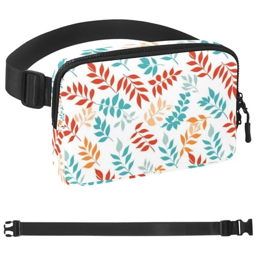 Niedliche Gürteltasche für kleine Hunde im Unisex-Stil: modische Hüfttasche, Crossbody-Tasche, sportlich, schmal, modisch für Joggen, Wandern, Wandern, Damen, Herren, Mehrfarbig 07, von Generisch