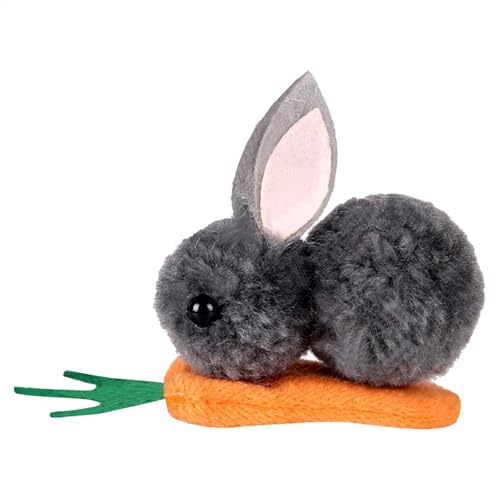 Niedliche Hasen-Haarspange | Hasen-Karotten-Haarspange für Ostern | Cartoon-Hasen-Clip für Mädchen, Haarspangen stilvolle Kopfbedeckung Karotte Haarschmuck für Frauen und Mädchen von Generisch