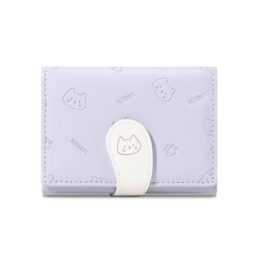 Niedliche Katze Print PU-Leder Geldbörse Kurze Mehrfach Karten Slots Münz Beutel Stilvoller kompakterMünz Beutel Niedliche Katze Print PU-Leder Geldbörse Kurze Mehrfach Karten Slots Münz Beutel Stilvoller kompakterMünz Beutel von Generisch