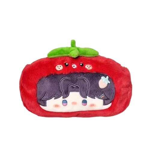 Niedliche Plüsch-Kosmetiktasche, Cartoon-Federmäppchen, Schreibwaren, Aufbewahrungstaschen, Schulbedarf von Generisch