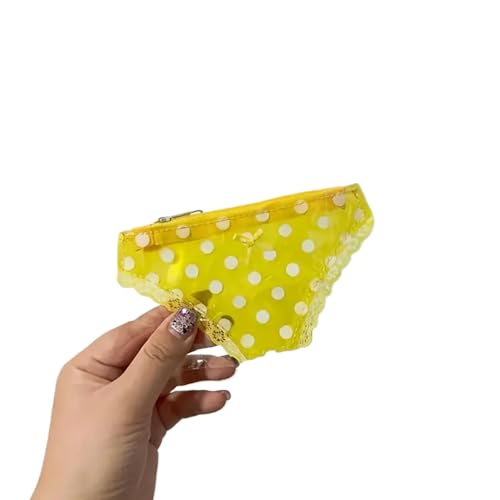 Niedliche Spitzen-Geldbörse PVC-Höschen-förmige Mini-Aufbewahrung Tasche mit Reiß Verschluss Erdbeer-Make-up-Tasche Tolle Party, Geschenk zum Geburtstag Niedliche Spitzen-Geldbörse PVC-Höschen-förmige Mini-Aufbewahrung Tasche mit Reiß Verschluss Erdbeer-Make-up-Tasche Tolle Party, Geschenk zum Geburtstag von Generisch