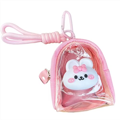 Niedliche Tier-Münzgeldbörse, kompakte Münzbörse, Mini-Aufbewahrungstasche, transparent, für den täglichen Gebrauch, Handtasche, Style A, 15.0*12.0*2.0 von Generisch