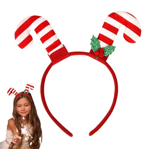 Niedliche Weihnachtsbänder – Weihnachtsbänder, diese niedlichen PVC-Weihnachtsbänder | Leichte Festival-Kopfbedeckung, buntes Stirnband für kurzes, langes und lockiges Haar, diese Stirnbänder sind ein von Generisch