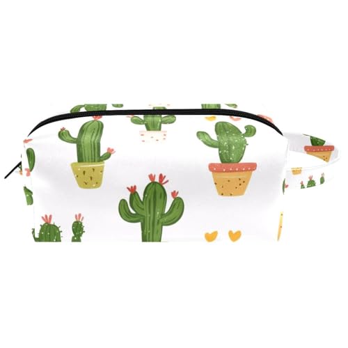 Niedliche lustige Cartoon-Capybara auf Skate, hängende Make-up-Tasche, wasserabweisend, Leder, Kulturbeutel, Reisetasche mit Griff, tragbare Kosmetiktasche für Damen, Herren, Mädchen, Mehrfarbig 04, von Generisch