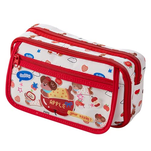 Niedlicher Cartoon-Welpen-Bleistift Koffer mehr Schicht iger großer Multifunktion aler Mechanismus Kawaii Student Bleistift Box Schreibwaren Aufbewahrung sbox Niedlicher Cartoon-Welpen-Bleistift Koffer mehr Schicht iger großer Multifunktion aler Mechanismus Kawaii Student Bleistift Box Schreibwaren Aufbewahrung sbox von Generisch