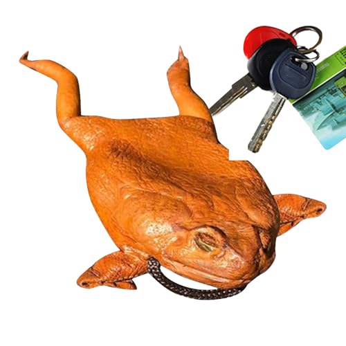 Niedlicher Münzbeutel | Kröten Design Geldbörse für Mädchen | Deko Tasche Lustige Brieftasche für Scheine Kleingeld Kreditkarten | Männer Kinder Valentinstag Weihnachten von Generisch