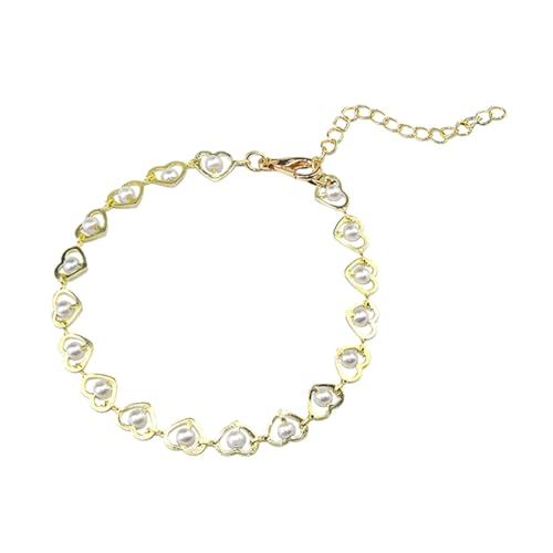 Niedliches Damen-Armband, 1 Stück, modisches Metalllegierungs-Dekor-Armband für Damen, für Armbänder, Einheitsgröße, Zink, Kein edelstein von Generisch