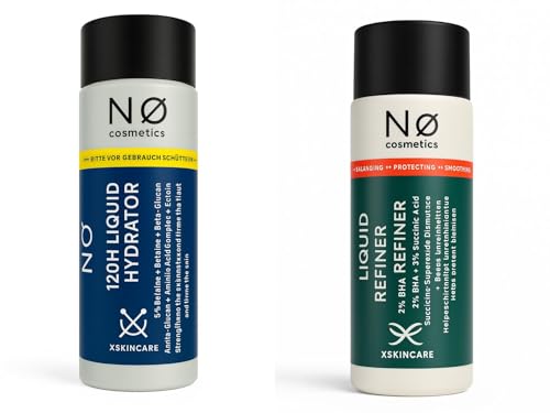 No Cosmetics 120H Liquid Hydrator 100 ml + No Cosmetics Liquid Refiner 100 ml + Purelife Sticker No Cosmetics 120H Liquid Hydrator 100 ml + No Cosmetics Liquid Refiner 100 ml + Purelife Sticker von Generisch