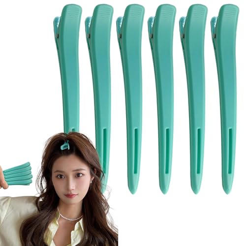 Non-Slip Styling Clips, Women's Hairs Clip Set, 4.72in/abs Sturdy Thick Hair Stylings Clips, Duck Billed Hair, Portable Styling Accessories for Girls, 1 Pack von Generisch