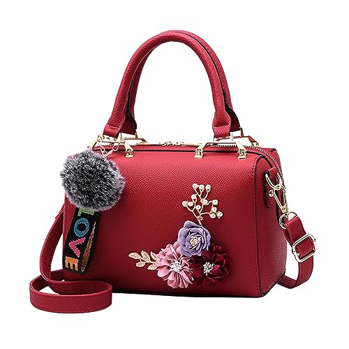 O Bag Taschen Damen Damen-Einkaufstasche, Handtasche, Umhängetasche, Ledertasche für -Handtaschen Grüne Hose Damen Mit Taschen (D, One Size) von Generisch