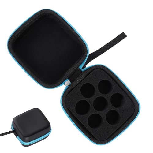 Ölspeicherbox, Ätherische Öl Organizer, Duftspeicherbox | Tragbares Und Abfallbeständiges Design, Eva Foam Protection | 10 × 10 × 5 cm | Für Schublade Und Reisen von Generisch