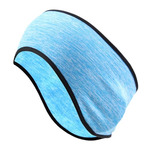 Ohrenwärmer-Stirnband für Damen, Ohrenwärmer-Stirnband - Fleece-Ohrenschützer Damen Stirnband | Feuchtigkeitsableitendes Schweißband, dehnbare Laufausrüstung, Kaltwetter-Stirnband für Männer und Fraue von Generisch
