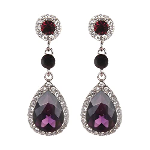 Ohrhänger Mode Ohrringe Damen rote Legierung Damen Ohrringe Selbstpiercing Ohrringe Creolen, Einheitsgröße, Metall, Kein Edelstein Ohrhänger Mode Ohrringe Damen rote Legierung Damen Ohrringe Selbstpiercing Ohrringe Creolen, Einheitsgröße, Metall, Kein Edelstein von Generisch