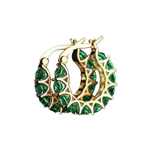 Ohrringe Spitze Zirkon eingelegte U-förmige Ohrringe Ohrringe Schildkrötenring, Einheitsgröße, Kupfer, Kein Edelstein Ohrringe Spitze Zirkon eingelegte U-förmige Ohrringe Ohrringe Schildkrötenring, Einheitsgröße, Kupfer, Kein Edelstein von Generisch