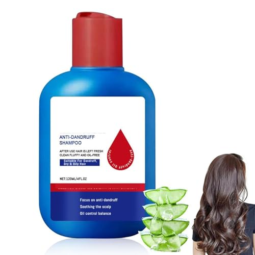 Oil Control Shampoo, Anti-Schuppen-Shampoo, erfrischende Kopfhautpflege mit Volumizing Boost, Haarstärkende Formel für Männer und Frauen für gesünder aussehendes Haar (1 Pcs) von Generisch