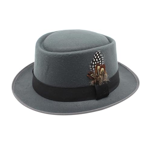 Oktoberfest Trachtenhut - Bayerischer Trachten FIlzhut mit Feder Herrentrachtenhut Bayern Hut zur Tracht und Lederhose Lodenhut Stopselhut Jägerhut Bayernhut Kostüm für Damen und Herren von Generisch