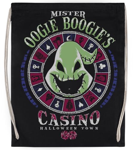 Oogies Casino Unisex-Sporttasche, Schwarzer Turnbeutel von Generisch