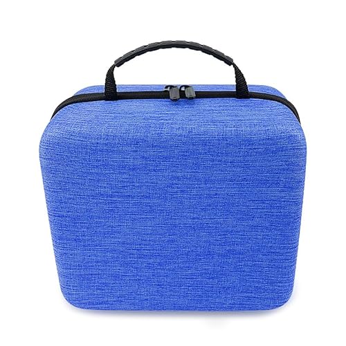 Organizer Aufbewahrungstasche für Fisher-Price Rockin Plattenspieler, große Kapazität, EVA-Schutzhülle, stoßfestes Oxford-Tuch-Design, tragbare Reisetasche, Blau, blau, Uni von Generisch