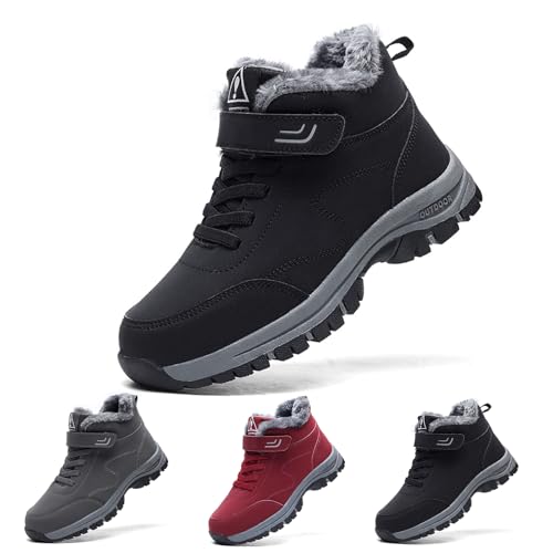 Orthoboots Ergonomische Winterstiefel, Orthoboots für Damen mit Fußgewölbeunterstützung Herren, Schwarz, 38.5 EU Orthoboots Ergonomische Winterstiefel, Orthoboots für Damen mit Fußgewölbeunterstützung Herren, Schwarz, 38.5 EU von Generisch