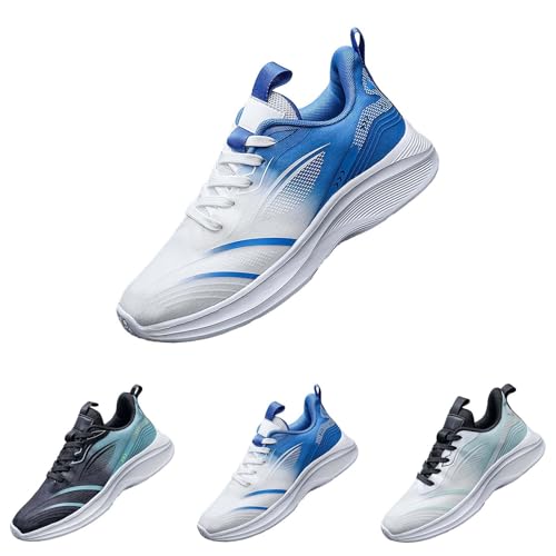 OrthopäDisch Turnschuhe Mesh Ultra Light Sportschuhe Zero-Drop Wanderschuhe Leichte Laufschuhe Mit Weicher Sohle Herren StoßDäMpfend Atmungsaktiv Walkingschuhe Langlebig Fitnessschuhe von Generisch