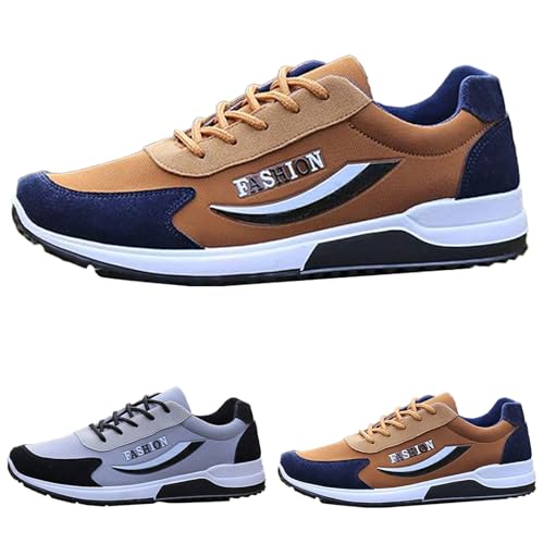 OrthopäDische Joggingschuhe Wanderschuhe Herren Wasserdicht Sneaker Leichte rutschfest Walkingschuhe Weiche Sohle Atmungsaktive Reiseschuhe Ergonomischer Sportschuhe Elegant Bequeme Freizeitschuhe von Generisch