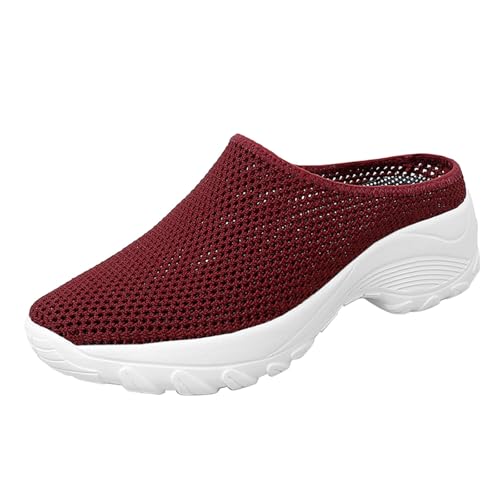 OrthopäDische Schuhe Damen Hausschuhe Mesh Pantoffeln Leichte Atmungsaktive Gartenschuhe Rutschfeste Clogs Sommer Sabots Herren Slip On Walkingschuhe Weich Breite Freizeitschuhe Outdoor Slipper OrthopäDische Schuhe Damen Hausschuhe Mesh Pantoffeln Leichte Atmungsaktive Gartenschuhe Rutschfeste Clogs Sommer Sabots Herren Slip On Walkingschuhe Weich Breite Freizeitschuhe Outdoor Slipper von Generisch