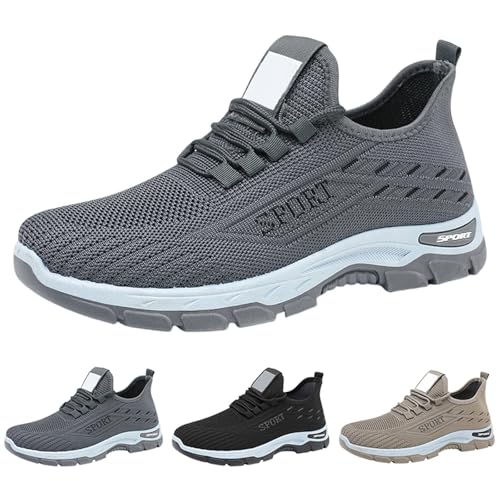 OrthopäDische Schuhe Herren Sommer Sportschuhe - Atmungsaktiv Slip On Laufschuhe Turnschuhe - Tennis Fitness Jogging Freizeitschuhe Leicht Bequeme Trainingsschuhe StraßEnlaufschuhe Running Shoes OrthopäDische Schuhe Herren Sommer Sportschuhe - Atmungsaktiv Slip On Laufschuhe Turnschuhe - Tennis Fitness Jogging Freizeitschuhe Leicht Bequeme Trainingsschuhe StraßEnlaufschuhe Running Shoes von Generisch