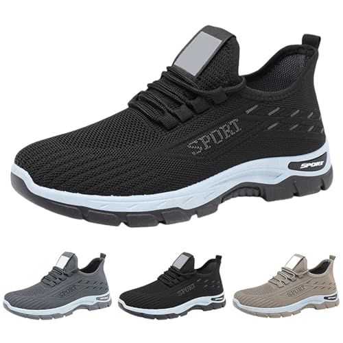 OrthopäDische Schuhe Herren Sommer Sportschuhe - Atmungsaktiv Slip On Laufschuhe Turnschuhe - Tennis Fitness Jogging Freizeitschuhe Leicht Bequeme Trainingsschuhe StraßEnlaufschuhe Running Shoes von Generisch