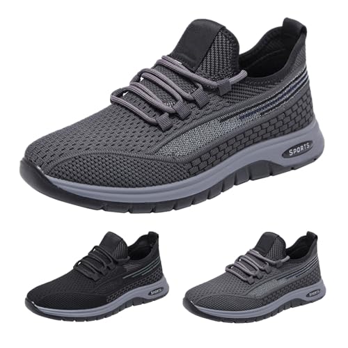 OrthopäDische Schuhe Herren Sommer Sportschuhe - Atmungsaktiv Slip On Laufschuhe Turnschuhe - Tennis Fitness Jogging Freizeitschuhe Leicht Bequeme Trainingsschuhe StraßEnlaufschuhe Running Shoes OrthopäDische Schuhe Herren Sommer Sportschuhe - Atmungsaktiv Slip On Laufschuhe Turnschuhe - Tennis Fitness Jogging Freizeitschuhe Leicht Bequeme Trainingsschuhe StraßEnlaufschuhe Running Shoes von Generisch