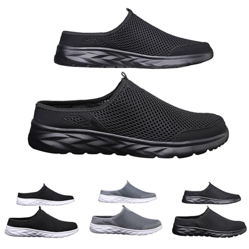 Orthopädische Clogs Damen Sommer Hausschuhe Herren Leichte Atmungsaktive Gartenschuhe rutschfest Slip On Pantoletten für Unisex Persönlichkeit Hundert Trekkingschuhe Turnschuhe von Generisch