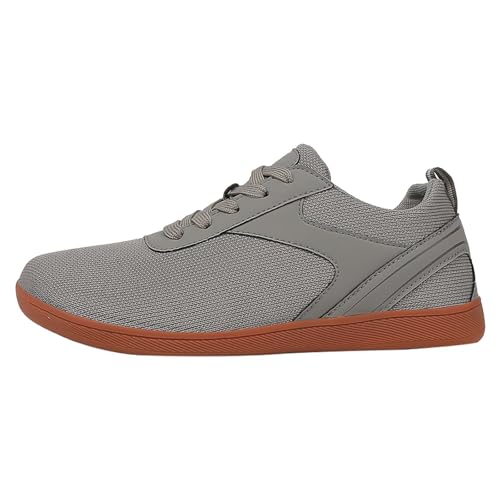Orthopädische Damenschuhe, bequem, elegant, atmungsaktiv, rutschfest, herausnehmbares Fußbett, bequem, Sommerschuhe, Wanderschuhe, Slip-On-Sneakers, weich, leicht, mit Bogenstütze, grau, 45 EU Orthopädische Damenschuhe, bequem, elegant, atmungsaktiv, rutschfest, herausnehmbares Fußbett, bequem, Sommerschuhe, Wanderschuhe, Slip-On-Sneakers, weich, leicht, mit Bogenstütze, grau, 45 EU von Generisch