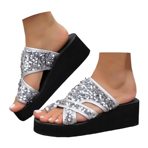 Orthopädische Flip Flops Damen | Hausschuhe Elegant Breite Strandsandalen Bequeme Big Toe Orthopädische Sandalen Damen Hallux Valgus Sommer Flach Füße Casual Freizeitschuhe Pantolette Leichte Mesh Orthopädische Flip Flops Damen | Hausschuhe Elegant Breite Strandsandalen Bequeme Big Toe Orthopädische Sandalen Damen Hallux Valgus Sommer Flach Füße Casual Freizeitschuhe Pantolette Leichte Mesh von Generisch