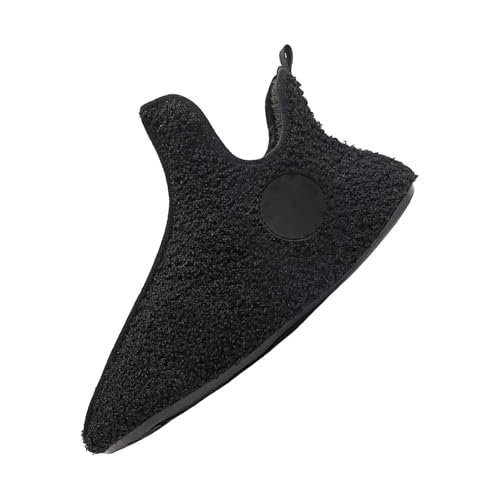 Orthopädische Hausschuhe für Damen, Hausschuhe, Größe 38, mit Verschluss, prall mit Fleece gefüttert, rutschfeste Sliders, Schwarz , 42 EU von Generisch