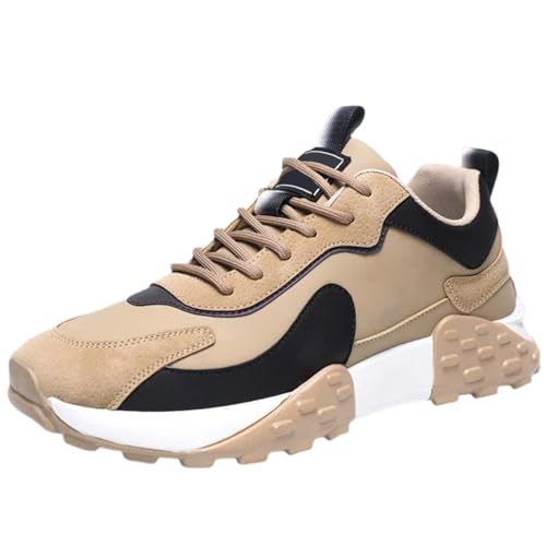 Orthopädische Laufschuhe, leichte Wanderschuhe für Herren, modisch und trendig, weiche Sohle, bequem, leicht, atmungsaktiv, Sportschuhe, beige, 39 1/3 EU Orthopädische Laufschuhe, leichte Wanderschuhe für Herren, modisch und trendig, weiche Sohle, bequem, leicht, atmungsaktiv, Sportschuhe, beige, 39 1/3 EU von Generisch