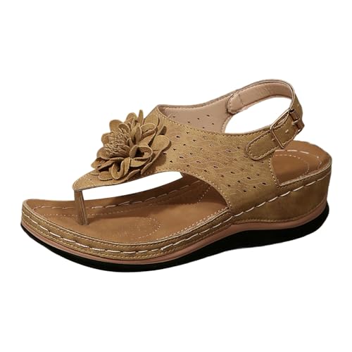 Orthopädische Sandalen Bequeme Flip Flops Elegant Keilabsatz Zehentrenner Slipper Weichen Sohlen Rutschfest Sommerschuhe Clip Toe Keilsandalen Casual Round Zehe Sandaletten Retro Pantoletten Orthopädische Sandalen Bequeme Flip Flops Elegant Keilabsatz Zehentrenner Slipper Weichen Sohlen Rutschfest Sommerschuhe Clip Toe Keilsandalen Casual Round Zehe Sandaletten Retro Pantoletten von Generisch