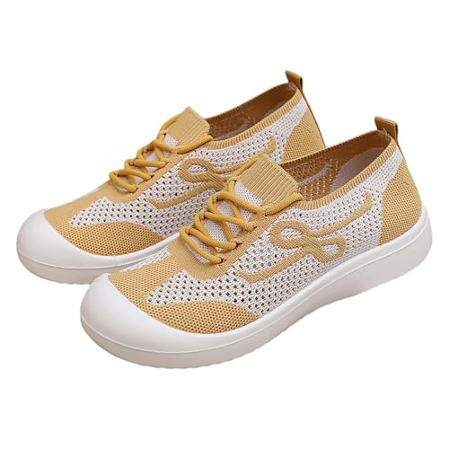 Orthopädische Schuhe Damen Ballerina Bequem Damenschuhe Freizeitschuhe Flache Schuhe Senioren Outdoorschuhe Atmungsaktiv Einzelschuhe Tanzschuhe Walkingschuhe Slip on Sommerschuhe Halbschuhe von Generisch