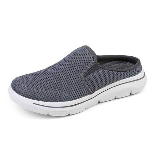 Orthopädische Schuhe Damen Leicht Mesh Hausschuhe Hinten Offen Sommer Wanderschuhe Slip On Atmungsaktiv Outdoor Walkingschuhe Bequem Sandals Sommerschuh Turnschuhe von Generisch