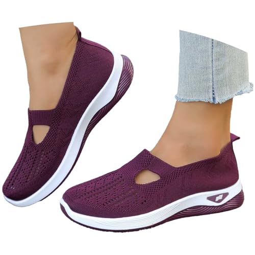 Orthopädische Schuhe Damen Leicht Slip on Walkingschuhe Weite H Vermascht Atmungsaktive Memory Schaum Krankenschwester Sportschuhe Lässige Komfort Laufschuhe Bequeme Outdoor Sommerschuhe Turnschuhe Orthopädische Schuhe Damen Leicht Slip on Walkingschuhe Weite H Vermascht Atmungsaktive Memory Schaum Krankenschwester Sportschuhe Lässige Komfort Laufschuhe Bequeme Outdoor Sommerschuhe Turnschuhe von Generisch