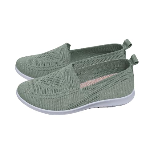 Orthopädische Schuhe Damen Slip On Sneakers Damen Freizeitschuhe Sommer Wanderschuhe Walkingschuhe Trekkingschuhe Sportschuhe Laufschuhe Joggingschuhe Trainingsschuhe Atmungsaktiv Bequeme Leichte von Generisch