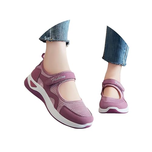 Orthopädische Schuhe Damen Sommer Atmungsaktive Weite H Sneaker Bequeme Diabetiker Schuhe Leicht Vermascht Lässige Damen Laufschuhe Outdoor Breite Fuß Sommerschuhe Turnschuhe Slip-On Walkingschuhe Orthopädische Schuhe Damen Sommer Atmungsaktive Weite H Sneaker Bequeme Diabetiker Schuhe Leicht Vermascht Lässige Damen Laufschuhe Outdoor Breite Fuß Sommerschuhe Turnschuhe Slip-On Walkingschuhe von Generisch