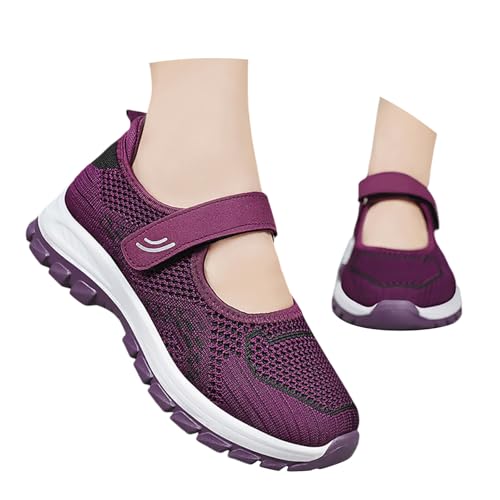 Orthopädische Schuhe Damen Sommer Atmungsaktive Weite H Sneaker Bequeme Leicht Vermascht Lässige Damen Laufschuhe Outdoor Breite Fuß Sommerschuhe Turnschuhe Slip-On Walkingschuhe Diabetiker Schuhe Orthopädische Schuhe Damen Sommer Atmungsaktive Weite H Sneaker Bequeme Leicht Vermascht Lässige Damen Laufschuhe Outdoor Breite Fuß Sommerschuhe Turnschuhe Slip-On Walkingschuhe Diabetiker Schuhe von Generisch