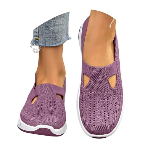 Orthopädische Schuhe Damen Wanderschuhe Damen Schuhe Sommer Leicht Weite H Vermascht Walkingschuhe Atmungsaktive Lässige Komfort Laufschuhe Bequeme Outdoor Sommerschuhe Turnschuhe Barfußschuhe von Generisch