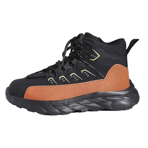 Orthopädische Schuhe Damen Weiche Schuhe Herren Minimalistische Leder Barfußschuhe Studenten Wanderschuhe Hausschuhe mit Fussbett Fashion für Trekking Workout Running von Generisch