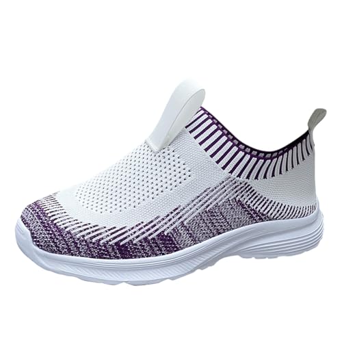 Orthopädische Schuhe Damen Weite H Outdoorschuhe Sommer Leicht Walkingschuhe Bequem Sneaker Laufschuhe rutschfest Turnschuhe Atmungsaktives Vermascht Memory Schaum Sportschuhe Herren Sneaker von Generisch