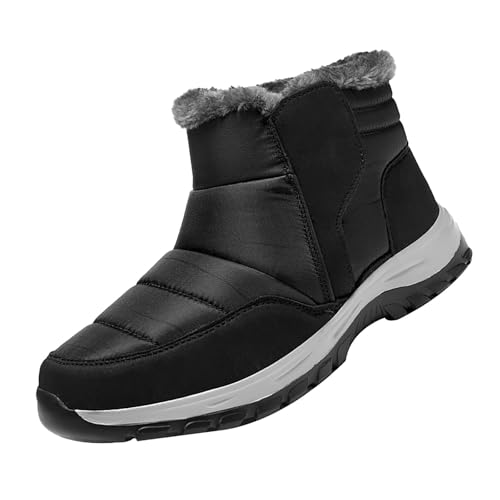 Orthopädische Schuhe Damen Winterschuhe Damen Gefüttert Wasserdicht Stiefeletten Boots Winter Warme Knöchelstiefel Schneeboots Winterstiefel Bequem Outdoor Hallux Valgus Schuhe von Generisch